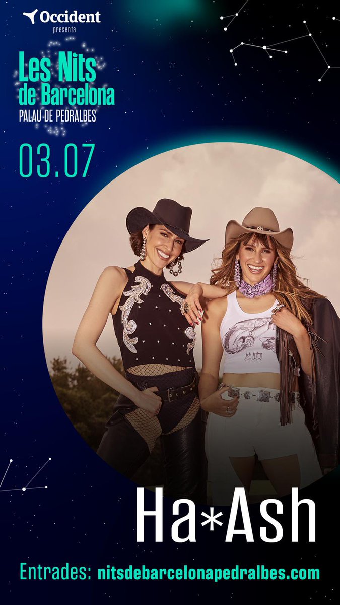 BARCELONA 🇪🇸👢🌵❤️ nos vemos esta noche!!!!!! Qué emoción cerrar la gira por España con ustedes. 
🎟️: tickets.oneboxtds.com/lesnitsdebarce…