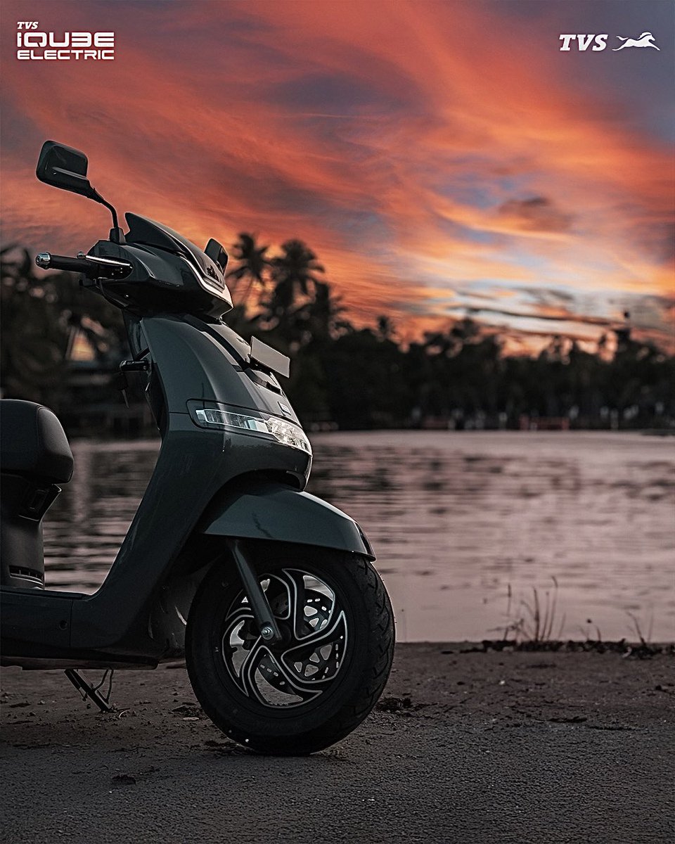 tvsiqube's tweet photo. Some rides are loud. Ours speaks in sunsets 🌅 https://t.co/Wi7nmY2hSJ