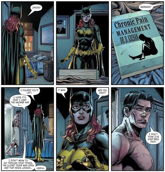 girIslop's tweet photo. happy disability pride month!! here’s your reminder that jason is physically and mentally disabled across appearances! 🦇❤️ https://t.co/e9wMYGWrh0
