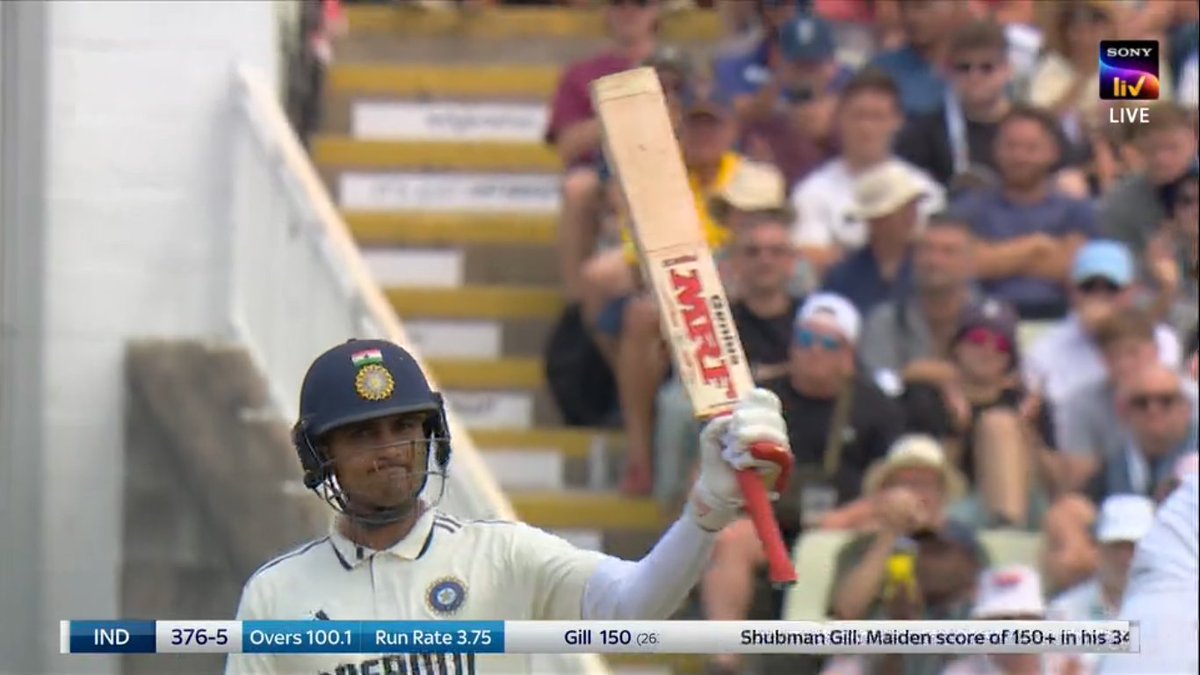 Youngest Indian to score 150 in Tests in England:

Sachin Tendulkar - 23 years 72 days. 

Shubman Gill - 25 years 298 days.