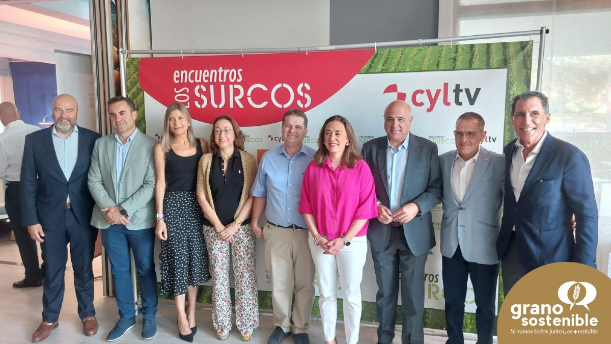 GranoSostenible's tweet image. 📍 Encantados de haber asistido y patrocinado la Jornada Surcos en Tordesillas.
Una mañana muy enriquecedora sobre cómo la ciencia impulsa la agricultura y la salud humana , con José Miguel Mulet y una mesa redonda con empresas del sector.
¡Gracias!
#JornadaSurcos