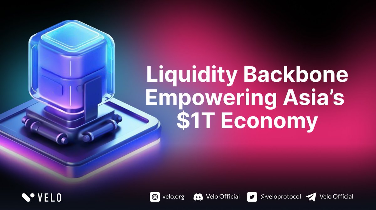Velo accelerates its strategic transformation to become Asia’s $1 trillion liquidity infrastructure by 2030.

♦️ Expanding into remittances, SME financing, and RWA tokenization to drive broader financial inclusion.
♦️ Securing relevance &amp; leadership in the rapidly evolving global