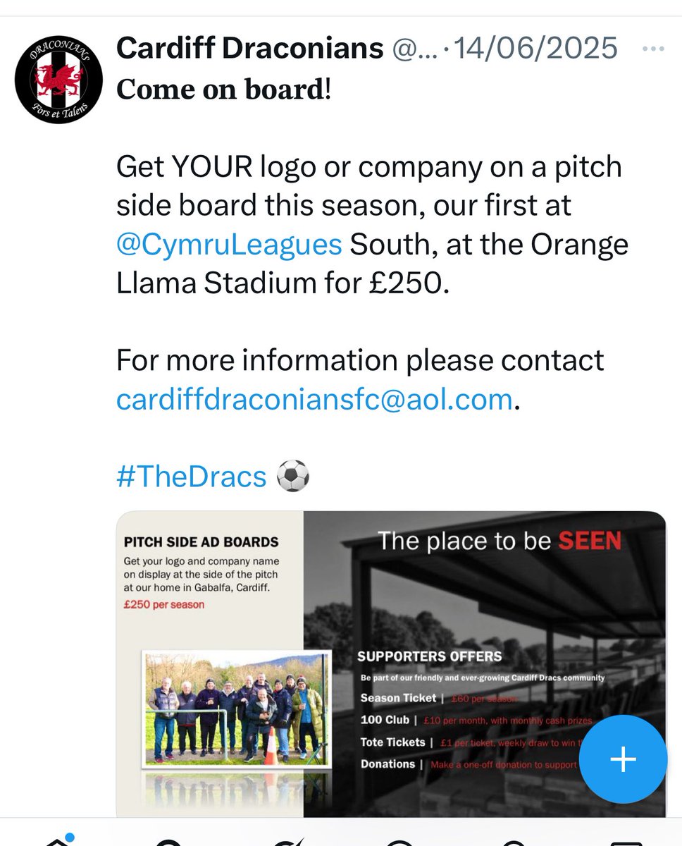 Roy Rover (@slippyslop13256) on Twitter photo Please oh please how can a grazing area in a ghetto be called or classed as a “stadium” ⁉️ guffaw guffaw
#VissionsOfGrandeur
<a href="/TheHoofballPod/">The Hoofball Podcast</a> Please oh please how can a grazing area in a ghetto be called or classed as a “stadium” ⁉️ guffaw guffaw
#VissionsOfGrandeur
<a href="/TheHoofballPod/">The Hoofball Podcast</a>