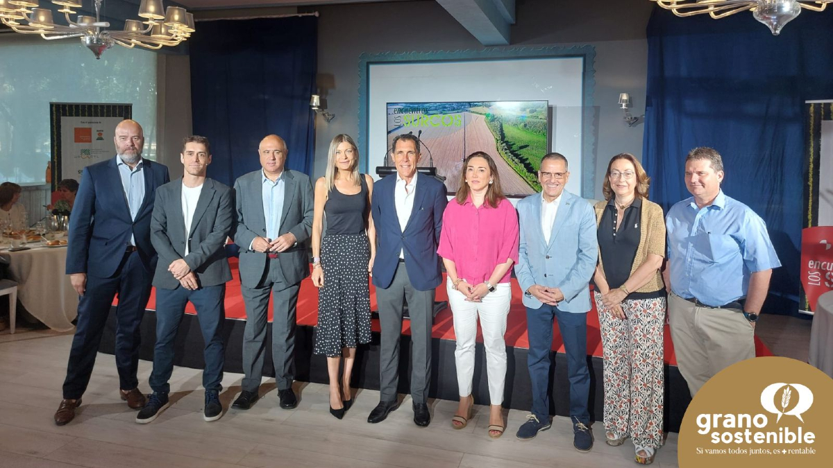 GranoSostenible's tweet image. 📍 Encantados de haber asistido y patrocinado la Jornada Surcos en Tordesillas.
Una mañana muy enriquecedora sobre cómo la ciencia impulsa la agricultura y la salud humana , con José Miguel Mulet y una mesa redonda con empresas del sector.
¡Gracias!
#JornadaSurcos