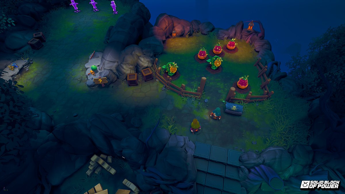 s_blockofpower's tweet photo. We are Solid Block of Power, and we are working on Project Mushroom! It's a cosy action-adventure game with roguelike elements where you play as mushroom people! 

Explore the dangerous depths of an ancient tree, and grow your own weapons in your garden.
#UnrealEngine5 #indiedev https://t.co/eI7JDVRJlr