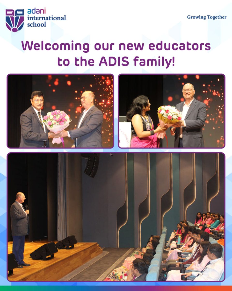 Adani International School tweet media