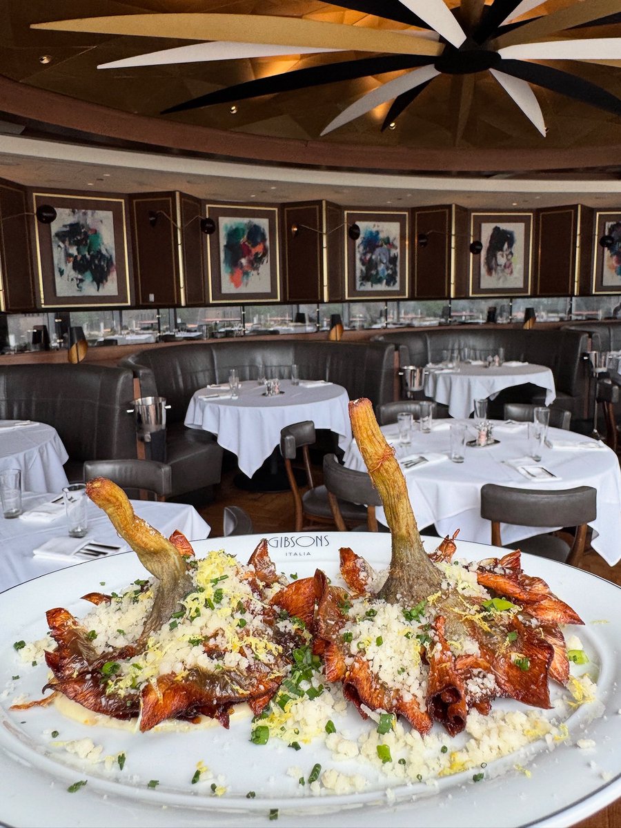 Our Crispy Artichokes with Lemon Caper Aioli + Parmesan Reggiano have excellent posture. If we do say so ourselves…