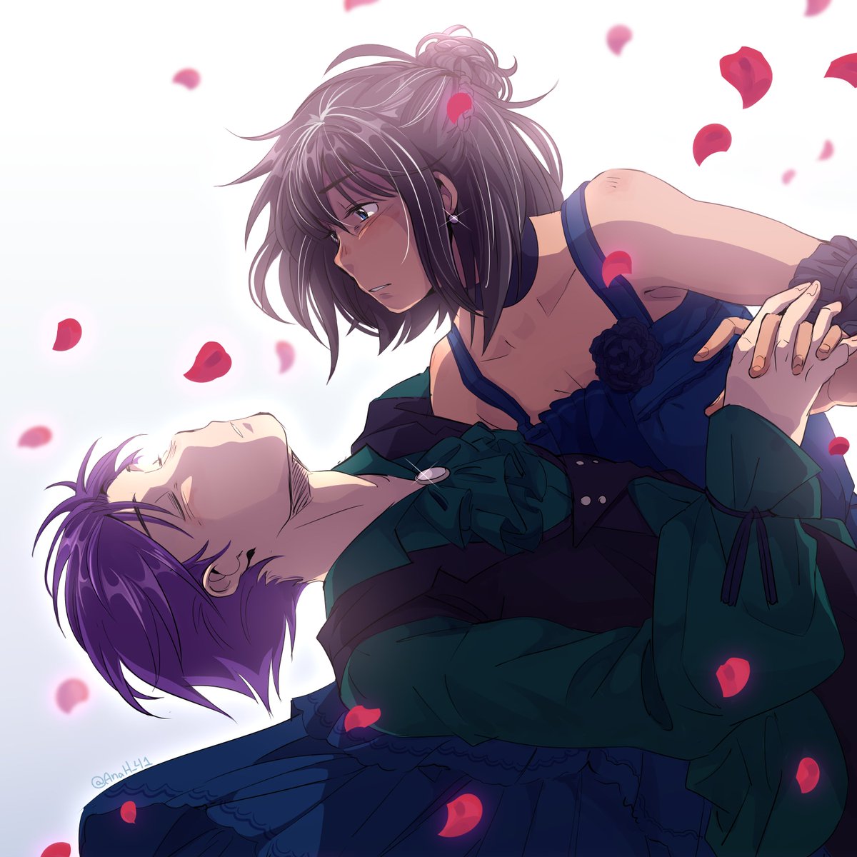 just how fast the night changes 🌹