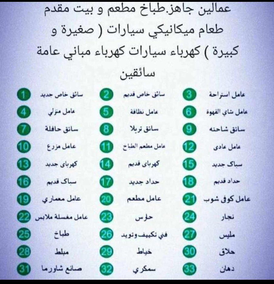 Shahnawazwahid3's tweet photo. السلام عليكم
نحن مكتب استقدام نسمه انترناشيونال
نوفر عمالة رجالية من الهند  سواقين عمال فنيين مهنيين و كل ما ترغبون من عمالة متوفرلدينا في جميع التخصصات والكوادر نسعى لنكون متميزون في الدقةوالسرعة في توفيرطلباتكم لسنا الو حيدون ولكننا أفضل
https://t.co/akqg7o2XDy
أخوكم أبوخالد https://t.co/PqUPK2Vx5k