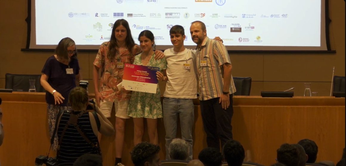 COITT - telecos.zone (@coitt_aegitt) on Twitter photo Estos son los premiados de <a href="/TelecoGames/">TelecoGames</a> en Categoría Bachillerato:
🥇 1º Premio: <a href="/IESRosais2/">IES ROSAIS 2</a> - Pontevedra
🥈 2º Premio: <a href="/iesisbilya/">IES isbilya</a> - Sevilla
🥇 3º Premio: IES Castillo de Luna - Badajoz
🏅 4º Premio: IES Isaac Díaz Pardo - A Coruña
#COITT #SomosTelecos Estos son los premiados de <a href="/TelecoGames/">TelecoGames</a> en Categoría Bachillerato:
🥇 1º Premio: <a href="/IESRosais2/">IES ROSAIS 2</a> - Pontevedra
🥈 2º Premio: <a href="/iesisbilya/">IES isbilya</a> - Sevilla
🥇 3º Premio: IES Castillo de Luna - Badajoz
🏅 4º Premio: IES Isaac Díaz Pardo - A Coruña
#COITT #SomosTelecos