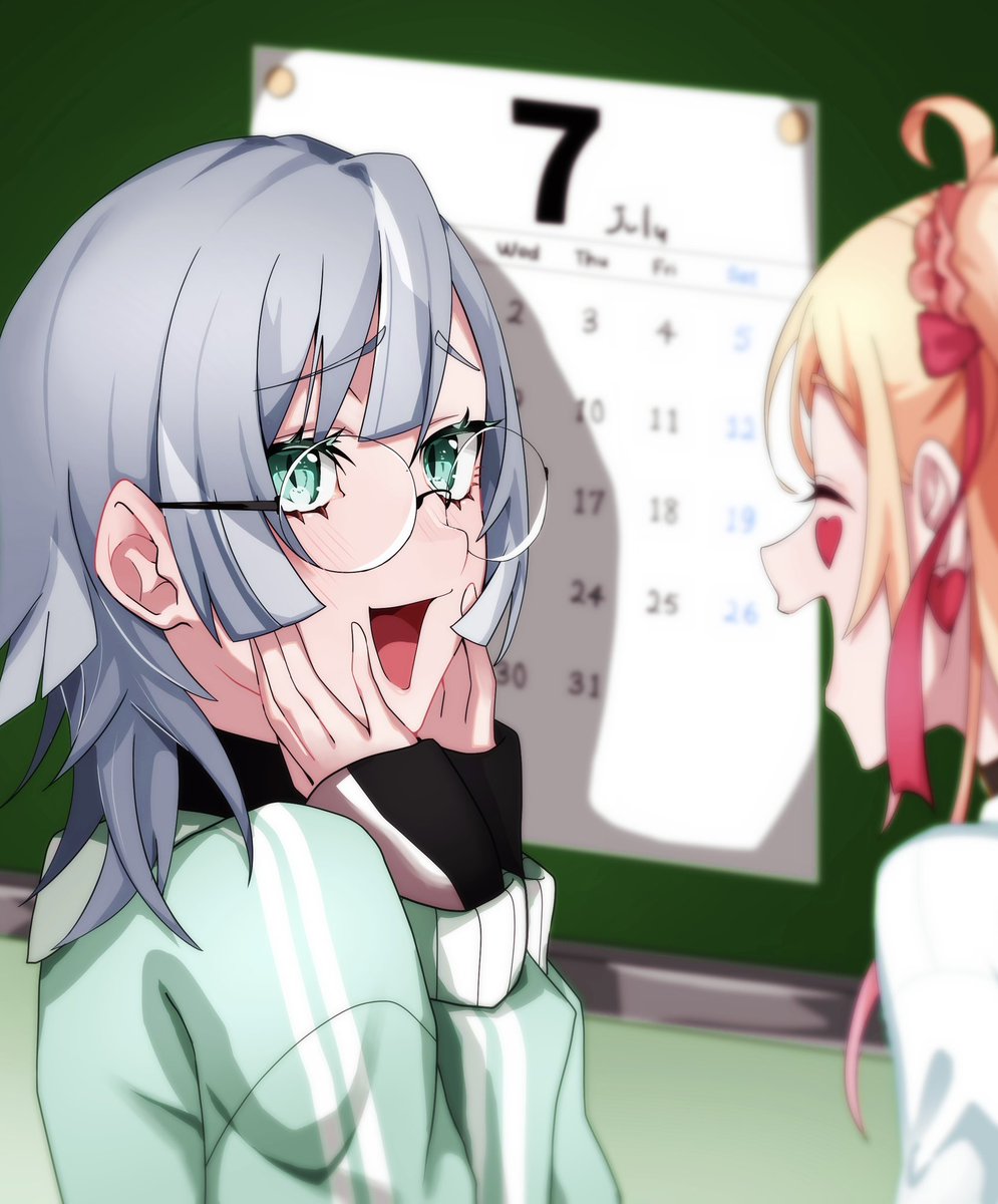 #100カノファンアート
100人彼女描く頃には絵さすがに上達してる説
23.一二三 数