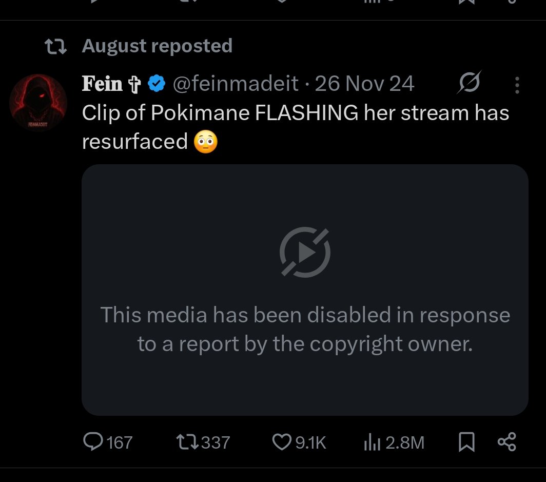 Infinitely91825's tweet photo. @iTzAugusts @Tectone But I'll leave this here while im here, certainly interesting that for someone who hate watches, you repost streamers flashing streams, hide behind an anime picture and repost tectone give aways.. and yet hes the slimeball, interesting take 🤔 https://t.co/ZOTri0aqU8