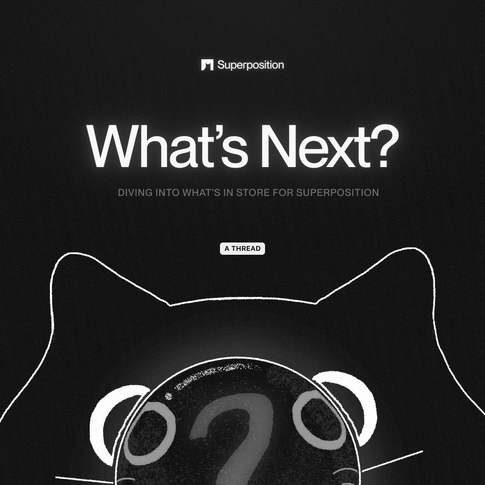 What’s next for Superposition? 🐱

Since launching mainnet in January, we've secured over $1M and processed 4M+ transactions.

For us this is only the beginning – here’s how we’ll go 100x from here 🧵