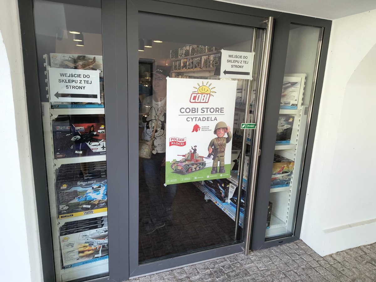 COBI_Bricks's tweet image. 🌟🏰✨ Odkryj nowy COBI Store Cytadela w Warszawie! 🧱🎉
📍 Lokalizacja: ulica Jana Jeziorańskiego 4 (BRAMA NOWOMIEJSKIA), przy Muzeum Wojska Polskiego na Cytadeli.
🗺️ Dzięki nawigacji w Google Maps trafisz do nas bez problemu:
maps.app.goo.gl/cygEK3BSAuYSap… 
🕒 Godziny otwarcia: 
▪️…