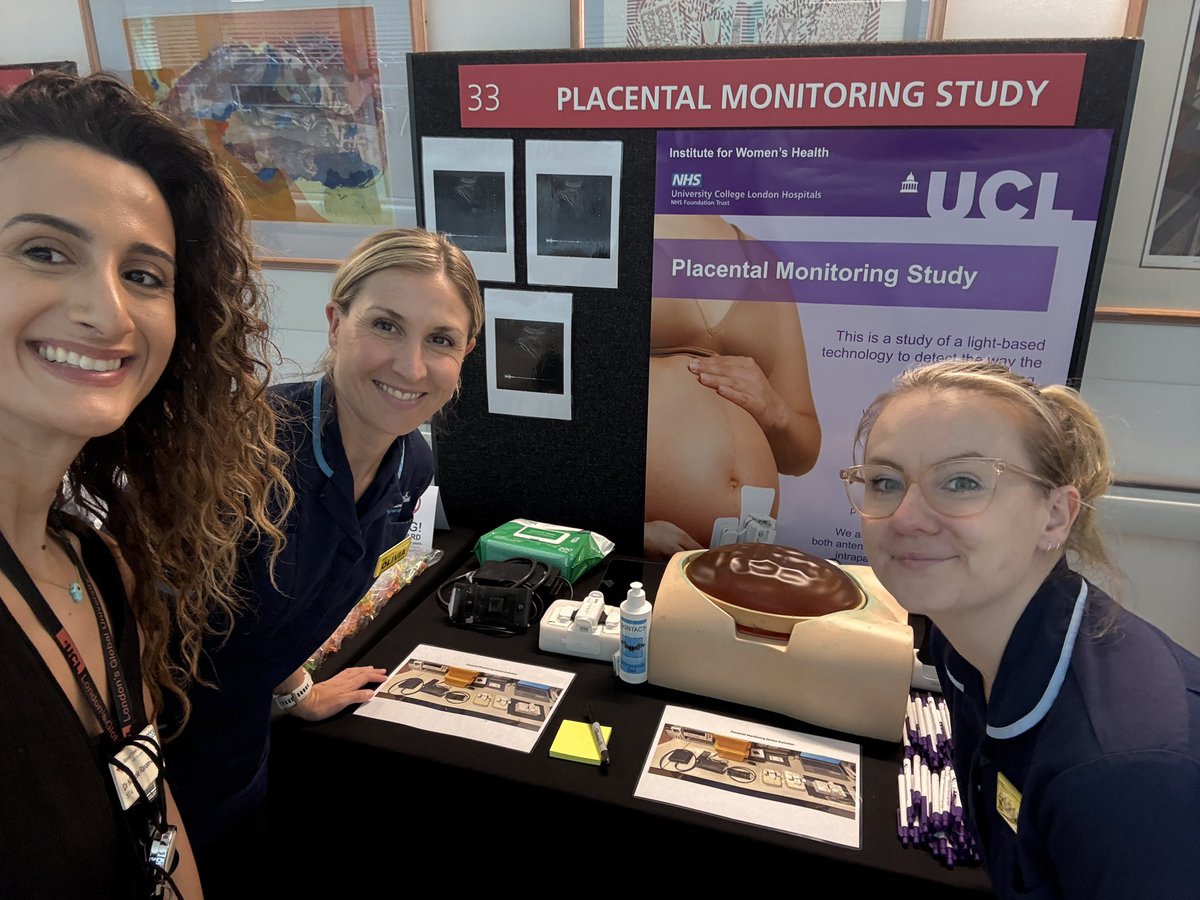 Placental Monitoring Study (@placentaucl) on Twitter photo Come and visit us at the <a href="/uclh/">UCLH</a> Research Open Day! See the evolution of our NIRS devices to improve pregnancy outcomes and learn how to perform an ultrasound scan! <a href="/UCLResearch/">UCL Research</a> <a href="/UCL_IfWH/">UCL EGA Institute for Women's Health</a> Come and visit us at the <a href="/uclh/">UCLH</a> Research Open Day! See the evolution of our NIRS devices to improve pregnancy outcomes and learn how to perform an ultrasound scan! <a href="/UCLResearch/">UCL Research</a> <a href="/UCL_IfWH/">UCL EGA Institute for Women's Health</a>