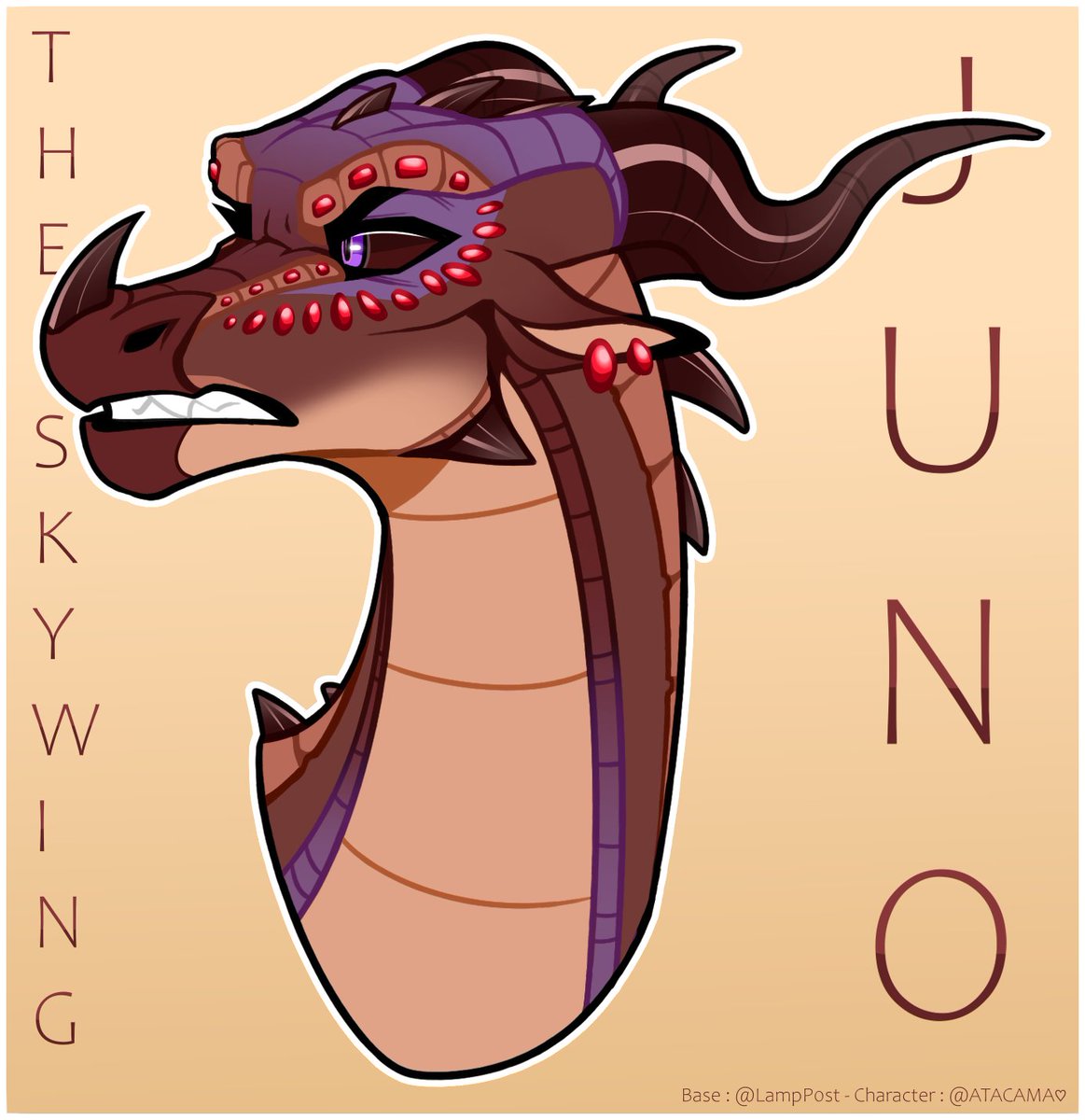 AtacamaTheBean's tweet image. Coloured some awesome free to use bases by @LP0stArt with my #WingsofFire OCs
Made some minor edits (with permission)
Link to their Gumroad: lamppostartz.gumroad.com
Awesome bases, thanks a bunch!