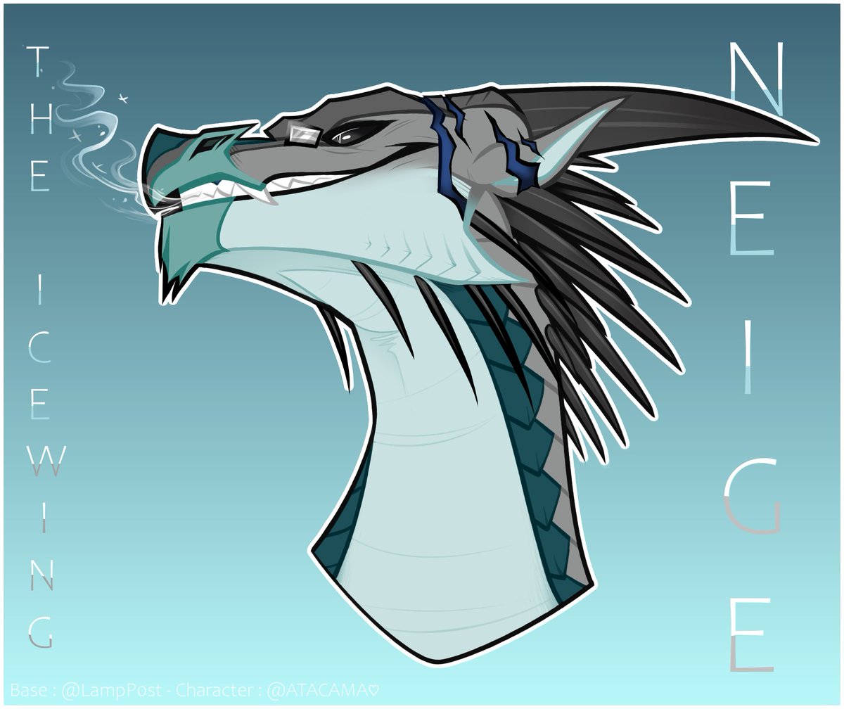 AtacamaTheBean's tweet image. Coloured some awesome free to use bases by @LP0stArt with my #WingsofFire OCs
Made some minor edits (with permission)
Link to their Gumroad: lamppostartz.gumroad.com
Awesome bases, thanks a bunch!