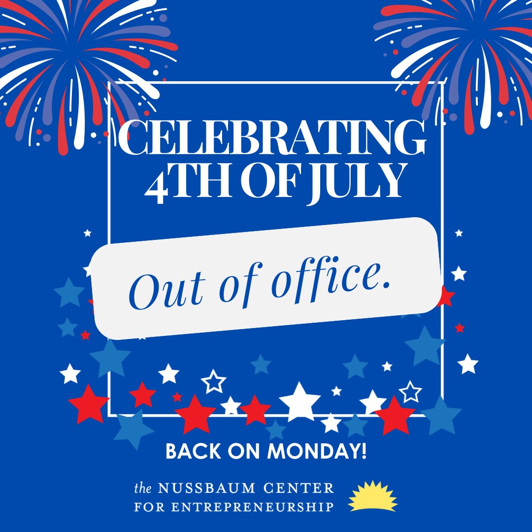 The Nussbaum Center for Entrepreneurship (@nussbaumcenter) on Twitter photo 