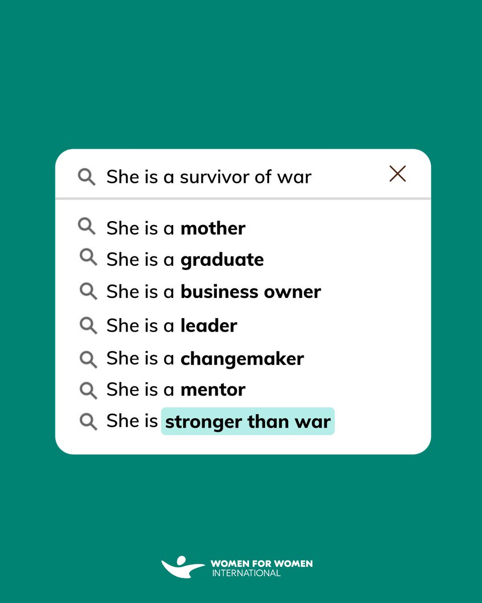 After conflict, women don’t just survive — they rise. 
We help women survivors of war rebuild their lives with knowledge, skills, and sisterhood. They become business owners, changemakers, leaders. 
She is not defined by war. She defines what comes next.