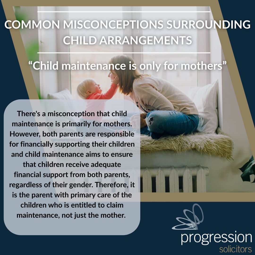 Child Arrangements Misconceptions Series Part Two.

If you would like to speak with a member of our family team to discuss child arrangements please do not hesitate to get in touch on 0333 305 7777 or via our website progressionsolicitors.com

#Childarrangements #FamilyLaw