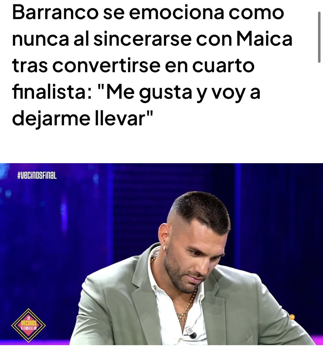ladycmarc's tweet photo. Qué forma más extraña de dejarse llevar... #Maibert3J https://t.co/fsOsLPBH0d