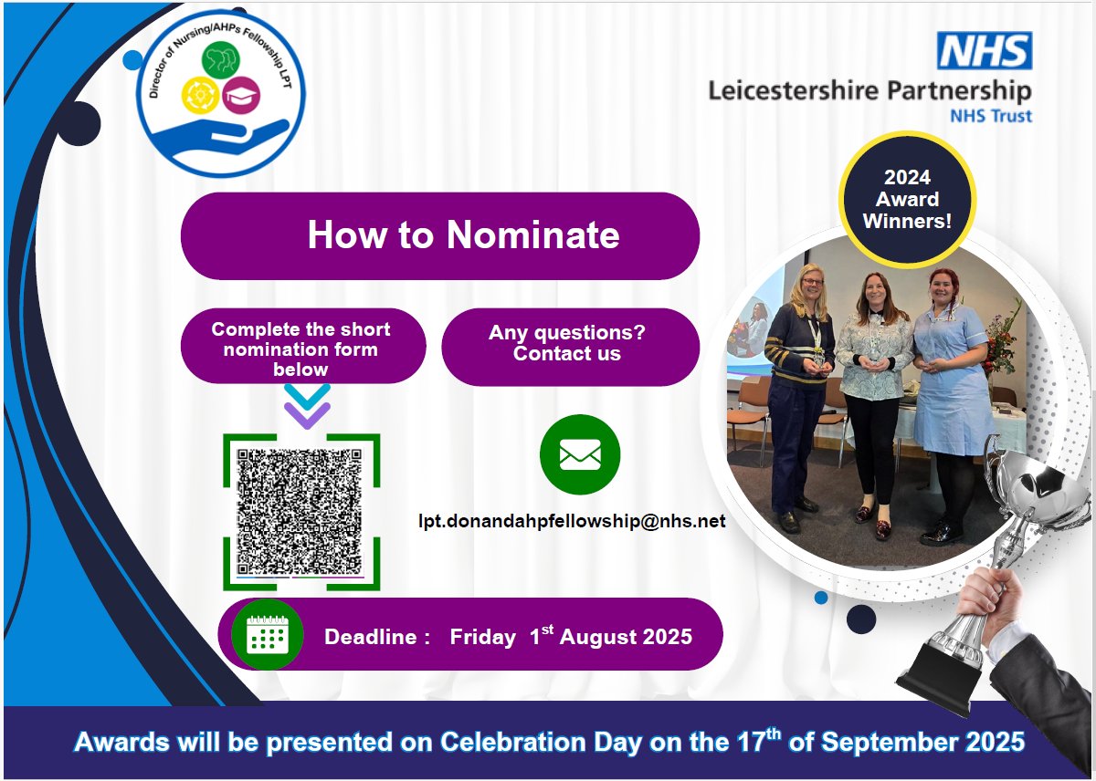 The Dr Anne Scott awards are back!