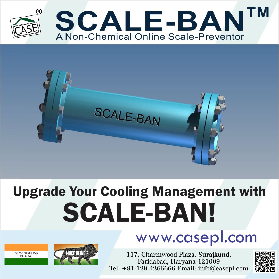 CASEIndia's tweet image. Prevent scale buildup and extend the life of your cooling equipment with CASE SCALE-BAN. Ideal for industries looking for reliable, maintenance-free cooling solutions.
#IndustrialCooling #MaintenanceSolutions #LongLastingTech #CASEGroup
casepl.com/scale-ban-2.ht…