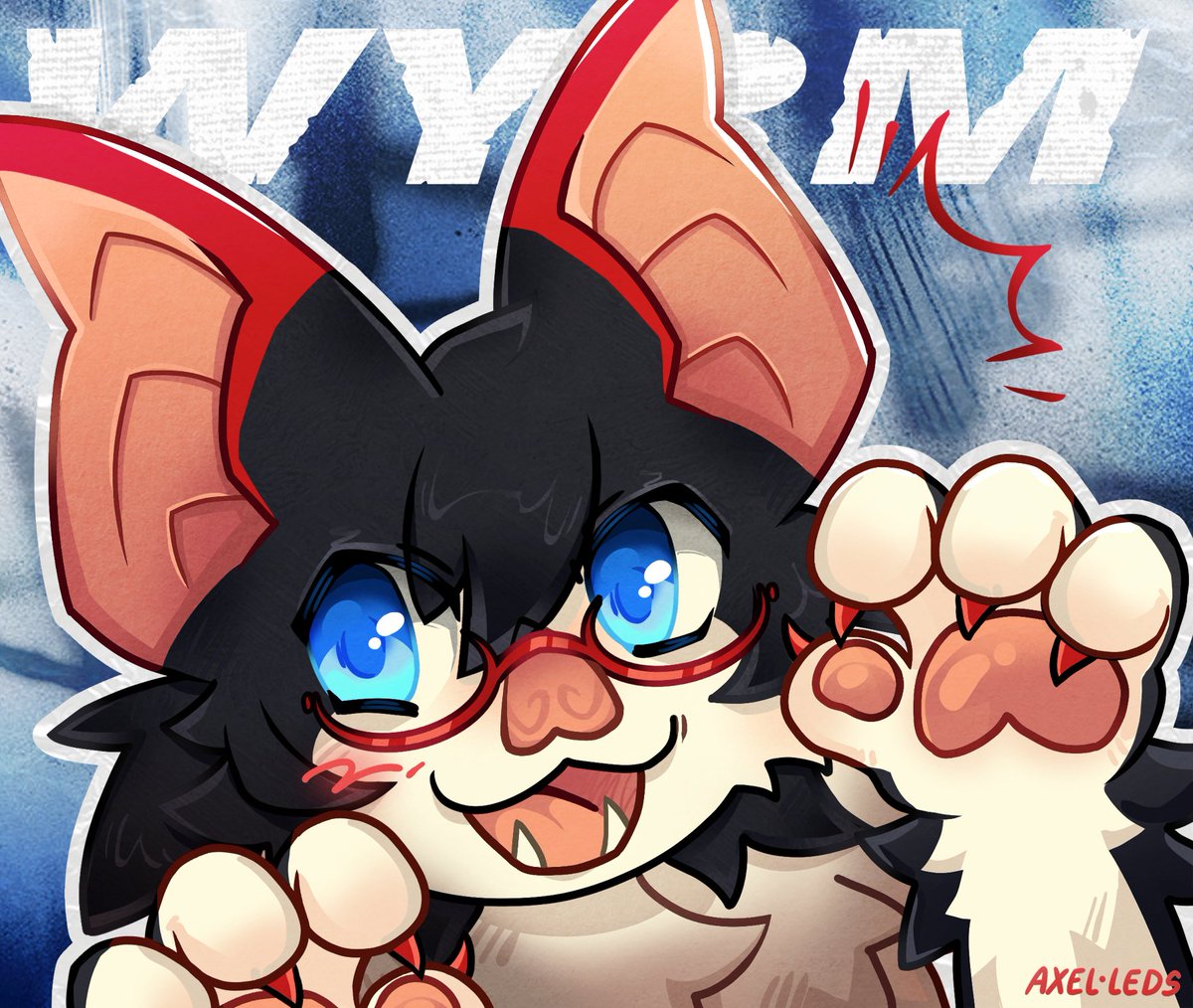 Axel_Leds's tweet image. #ArtFight2025 attack for @pocketwyrm !
Super proud of how this came out 💙