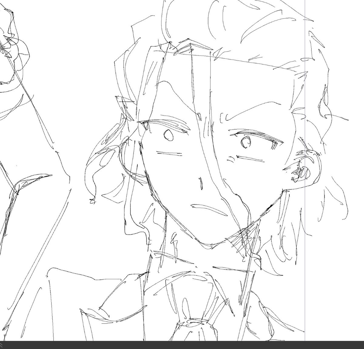 i21o_Neginegi's tweet image. ジュンブラ描いてるとは思えない表情
念願のハーフアップせんくーです…たのしーーーー！