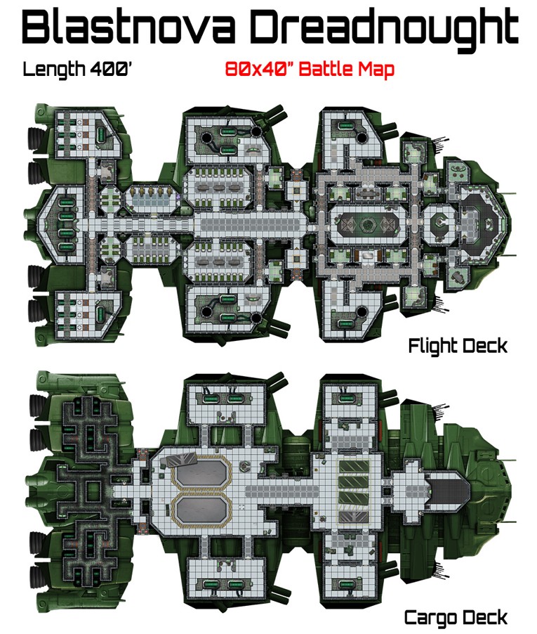 Made for VTT or print at home, our Blastnova Dreadnought RPG Battle Maps include multiple deck plans, variations and exteriors, as well as ship tokens, this is the only way to fly.
legacy.drivethrurpg.com/product/381464…
Available from DriveThruRPG.com #rpg #scifi #battlemap