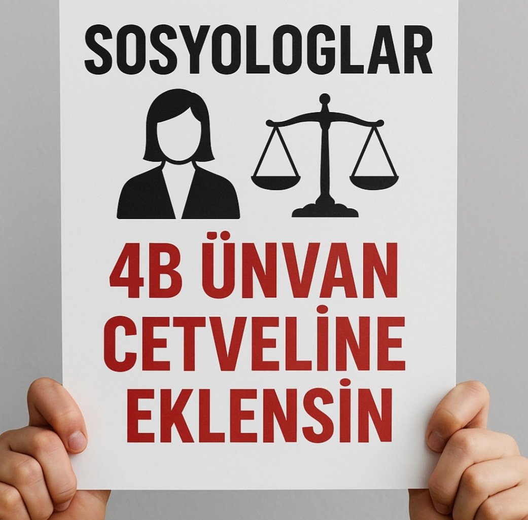 YasinYolcu25775's tweet photo. Dünyada sosyologlar %53 oranında istihdam edilirken, Türkiye’de sadece %2!
Bilimle, toplumla, insanla bu kadar iç içe bir meslek nasıl bu kadar dışlanır?
#sosyologlar4Bcetvele 
#90binsosyologatamabekliyor https://t.co/X7mKdWxaBu