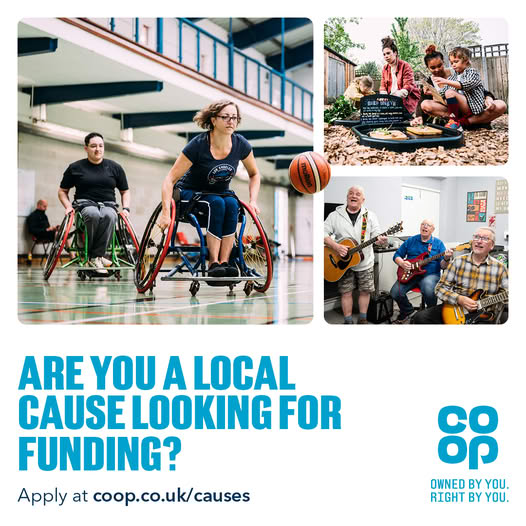 Are you a local cause looking for funding?

You can apply if you're a not-for-profit group that needs funding to deliver a specific project that benefits your local community.

causes.coop.co.uk/?utm_source=va…