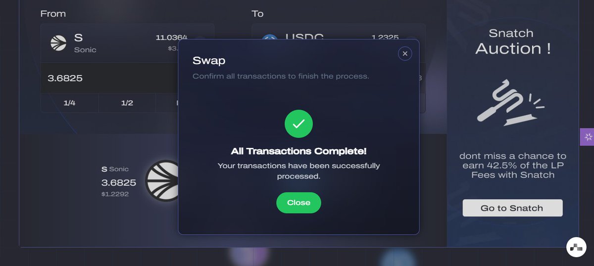 Nupefirstson.base.eth.(Ø,G),KGEN (@abbackup2003) on Twitter photo just swap from $S to usdc on <a href="/SilverSwapDex/">SilverSwap</a>, shit was fast asf safe to say dapps on Sonic are leveraging the speed of sonic
<a href="/SonicLabs/">Sonic Labs</a> and <a href="/SonicAssistant/">assistant.sonic</a> wen prediction market on sonic <a href="/_lfausto/">luis.sonic | $S 💥</a> what do you think? just swap from $S to usdc on <a href="/SilverSwapDex/">SilverSwap</a>, shit was fast asf safe to say dapps on Sonic are leveraging the speed of sonic
<a href="/SonicLabs/">Sonic Labs</a> and <a href="/SonicAssistant/">assistant.sonic</a> wen prediction market on sonic <a href="/_lfausto/">luis.sonic | $S 💥</a> what do you think?