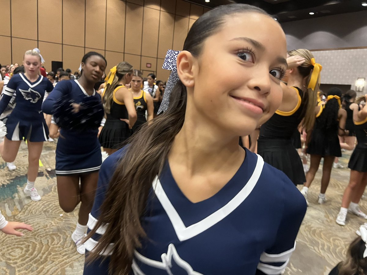 We are SO proud of Etta! She crushed it at UCA Masters Cheer Camp and was named a UCA All-American! Watching her, the team and coaches pour their heart into every performance was incredible! Freshman year hasn’t even started and the memories are already rolling! Go Cats Go!