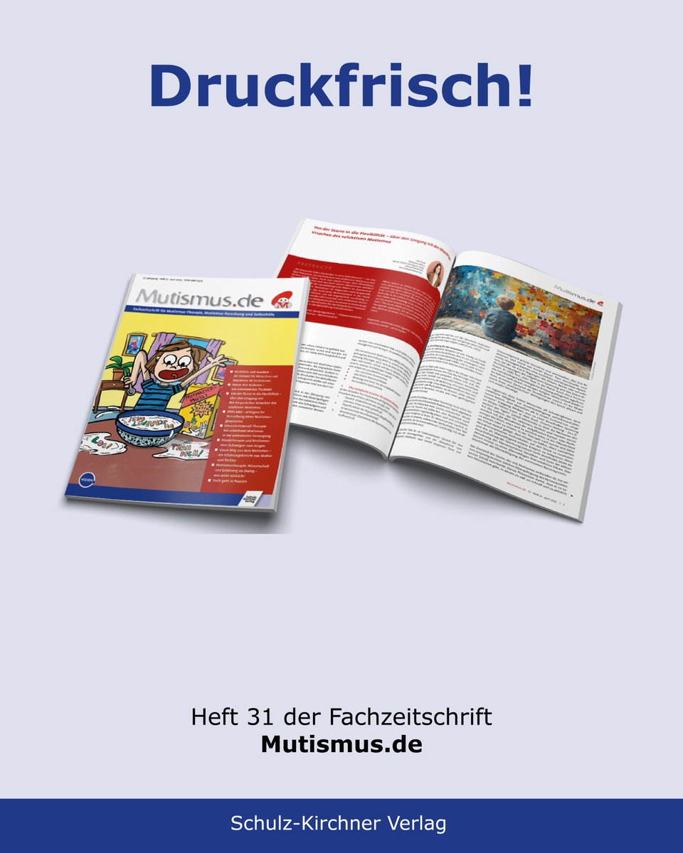 _skverlag's tweet photo. Habt ihr schon die neue Ausgabe der Fachzeitschrift "https://t.co/av8mgXfKd2" (Heft 31) durchgeblättert? Es gibt wieder jede Menge interessante Berichte zu entdecken! 🥳
Alle Infos:
https://t.co/mahdmYjaFf
#mutismus #schweigen #selbsthilfe https://t.co/37yK9Gl73S