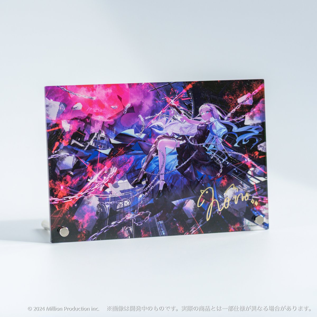 本日受注販売終了！ 「音ノ乃のの 2周年記念グッズ」商品の写真を一部