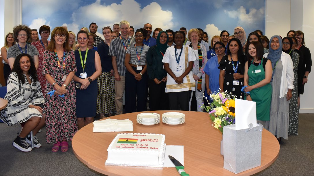 LDC_tweets's tweet image. In 2023, Dr Harriet Morgan joined us from #Ghana for a 2-year post at LDC & @crdc_ln.
As she returns home, we celebrate her contribution to #research & diabetes care.
“I hope to take the same spirit of kindness with me.”
🔗leicesterdiabetescentre.org.uk/news-blog/fare…
#GlobalHealth #TeamLDC