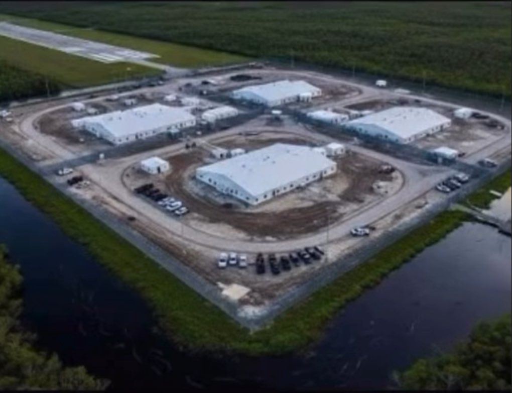 UFOFACTORY's tweet image. jeez people chill… it’s not a prison - just a good old fashioned concentration camp! 🐊