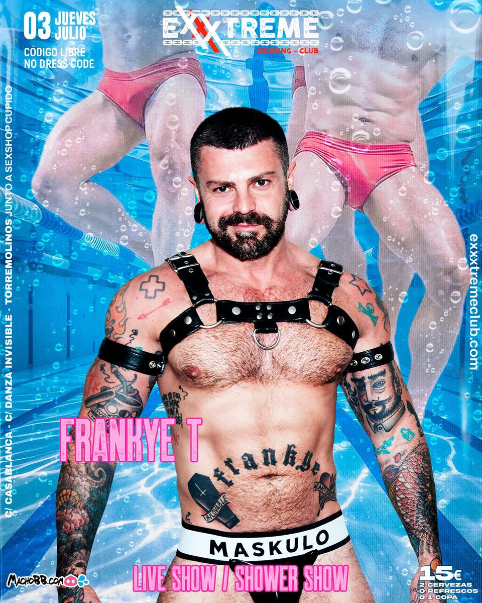 Frankye ๐ (@frankyehrdck) on Twitter photo See you tonight at the <a href="/Exxxtremecruis1/">Exxxtreme cruising club (+18)</a> in Torremolinos donโt miss it will be a very hot night ๐ฅ๐ฆ๐ฆ๐ฆ See you tonight at the <a href="/Exxxtremecruis1/">Exxxtreme cruising club (+18)</a> in Torremolinos donโt miss it will be a very hot night ๐ฅ๐ฆ๐ฆ๐ฆ