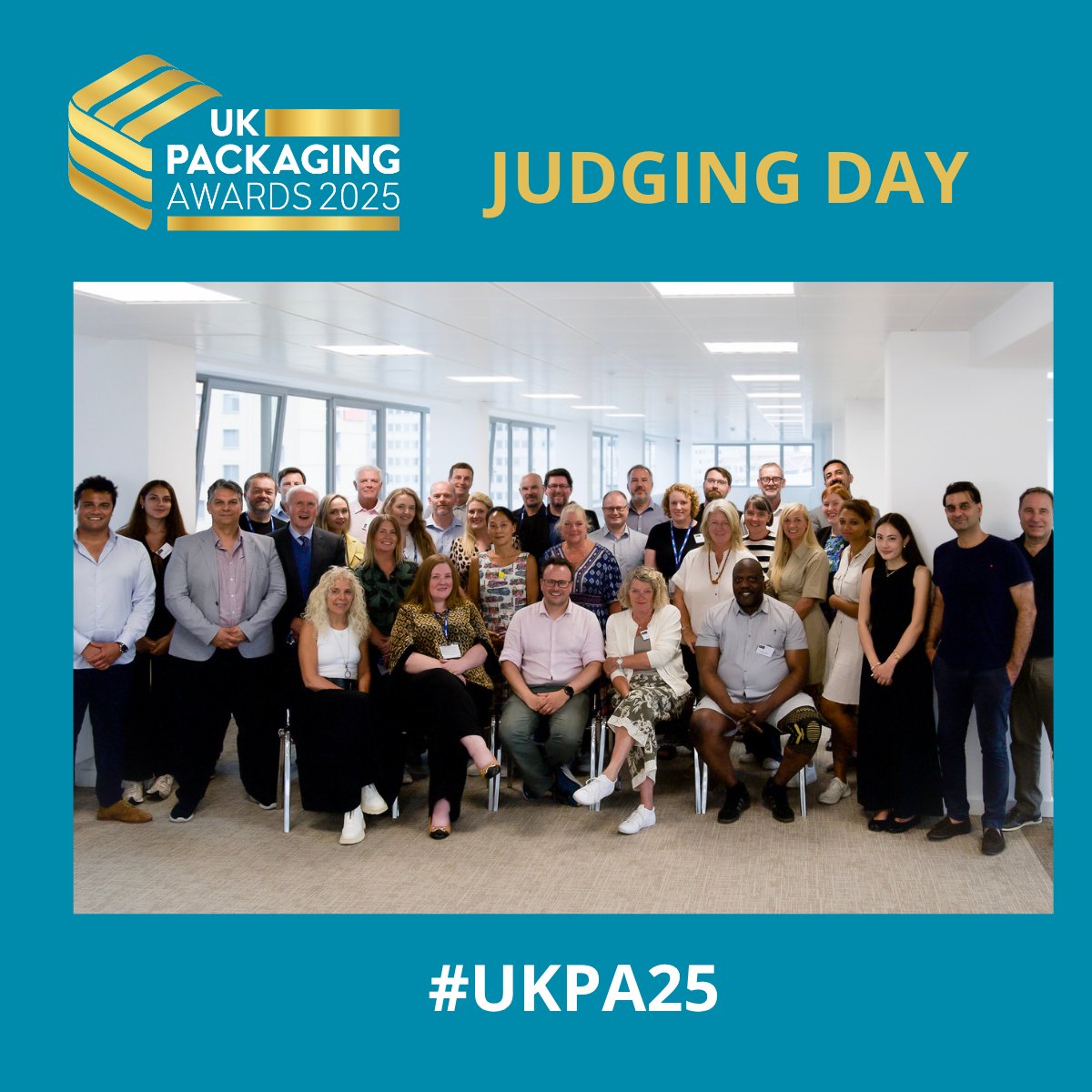 A huge thank you to our brilliant #UKPA25 judges! 🙌
Your time &amp; expertise made Judging Day a success 🎯

👀 Finalists will be revealed soon!

🎟️ Don’t miss out — book your table for 8 Oct at Hilton Park Lane: bit.ly/4176NMM

#PackagingAwards #PackagingExcellence