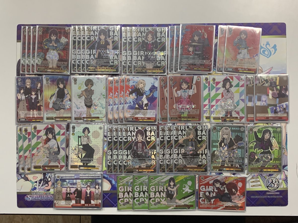 WS】ガールズバンドクライ優勝デッキレシピ(能登半島 輪島市