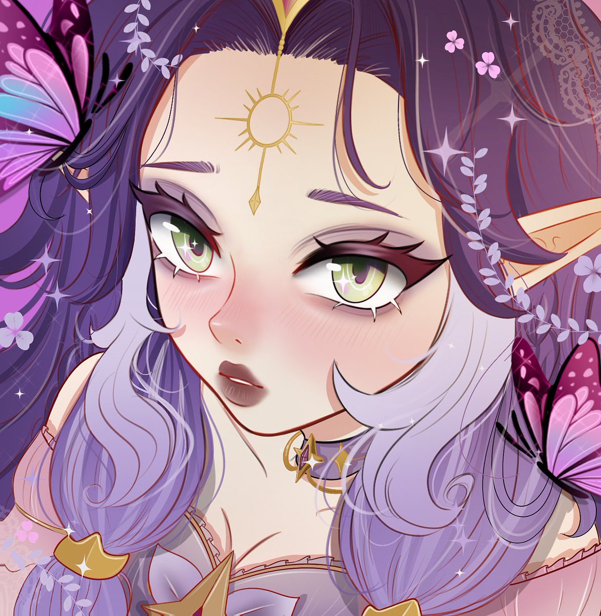 A shy cutie 💜 <a href="/HollyVictoriaTV/">CTRL Holly</a>