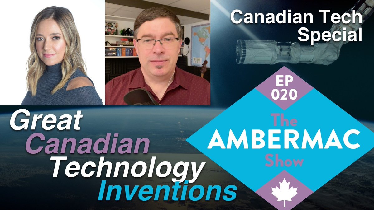 ambermac's tweet image. 🇨🇦 Here&apos;s our take on Canada&apos;s Top 10 Tech Inventions &amp;amp; Innovations, from mobile tech to space tech to auto tech, and beyond 👇 

youtu.be/E0gu3rzDYZg?si…

Listen to the full episode of The AmberMac Show Canadian Tech Special wherever you get your podcasts.