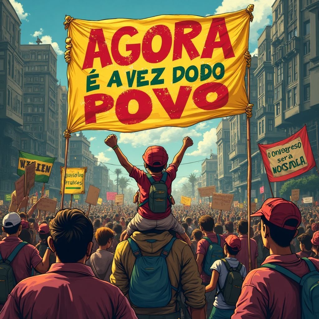 Bom dia, esquerda.

AGORA É A VEZ DO POVO 
CONGRESSO DA MAMATA