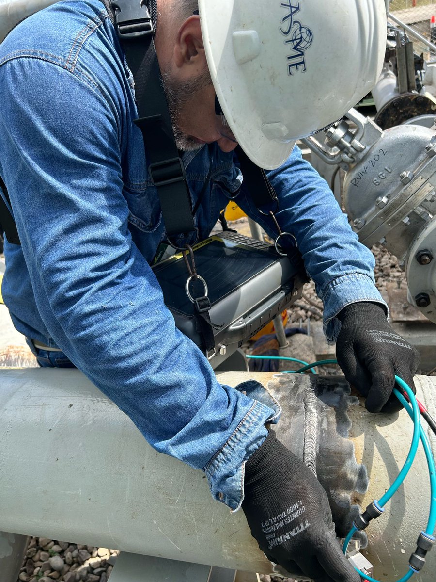 AnuarAmarC's tweet image. 📌Inspección de Soldaduras
Las soldaduras deben ser verificadas con END para garantizar que no existan poros, grietas ni inclusiones.
#PAUT #PhasedArray #Ultrasonido #NDT #API #ASME #AWS #Barrancabermeja #Santander #Colombia #clientes #empresas #servicios #trabajo #seguidores
