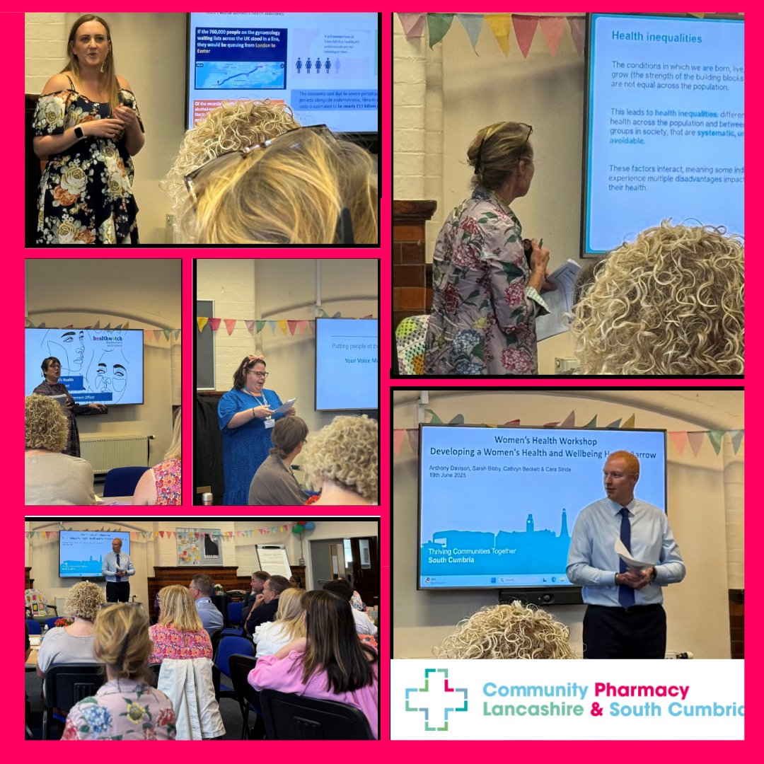 CPLSC (@compharmlsc) on Twitter photo Our Chief Exec recently joined <a href="/LSCICB/">Lancashire and South Cumbria ICB</a> & <a href="/WandFCouncil/">Westmorland and Furness Council</a> wider teams at the Women’s Health Workshop in Barrow, shaping plans for a new Women’s Health Hub. 💜
Proud to collaborate with so many and share the great Community Pharmacy access offer on Oral Contraception. Our Chief Exec recently joined <a href="/LSCICB/">Lancashire and South Cumbria ICB</a> & <a href="/WandFCouncil/">Westmorland and Furness Council</a> wider teams at the Women’s Health Workshop in Barrow, shaping plans for a new Women’s Health Hub. 💜
Proud to collaborate with so many and share the great Community Pharmacy access offer on Oral Contraception.