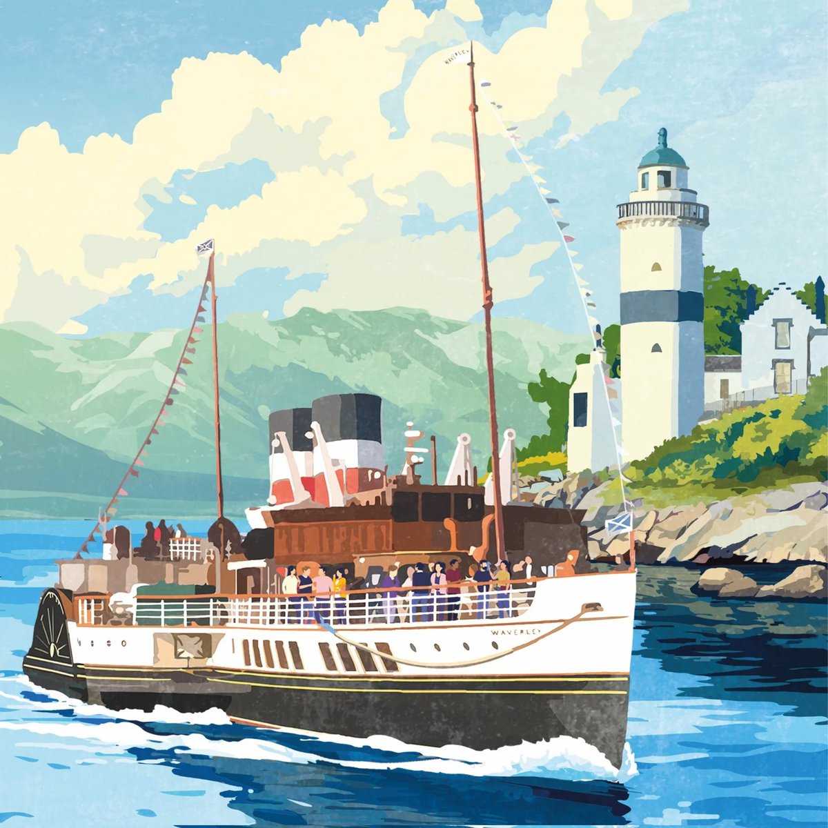 PS_Waverley's tweet image. Life (sort of) imitating art! Featuring a special appearance 🚢