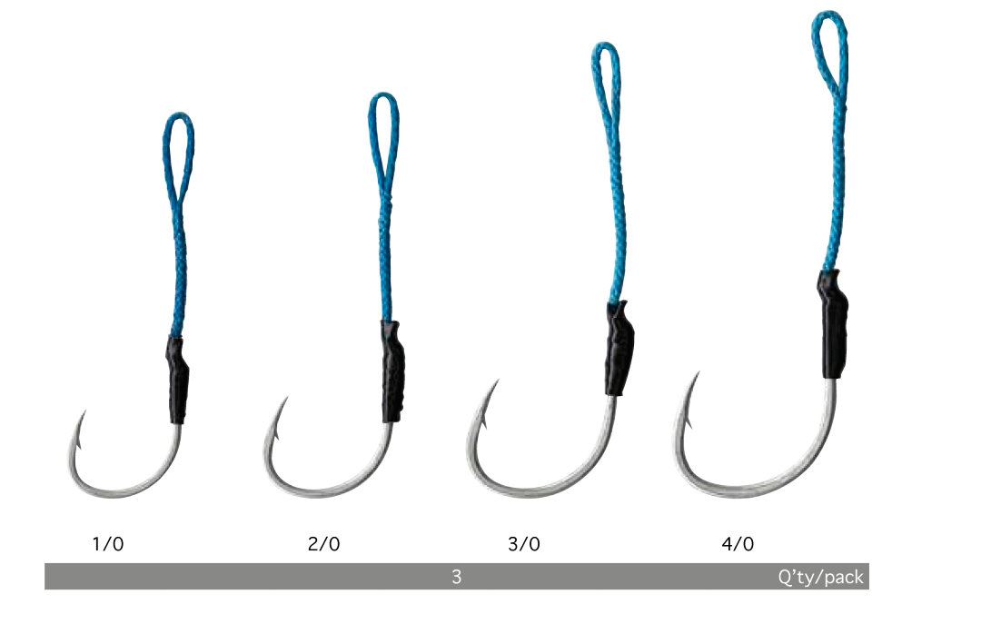 Hoy os presentamos los Hayabusa Assist 133 Single Tin Coat, un assist de máxima calidad disponible en 4 tamaños ideal para substituir los assist de nuestros jigs preferidos!
#hayabusa #jigging #assisthook