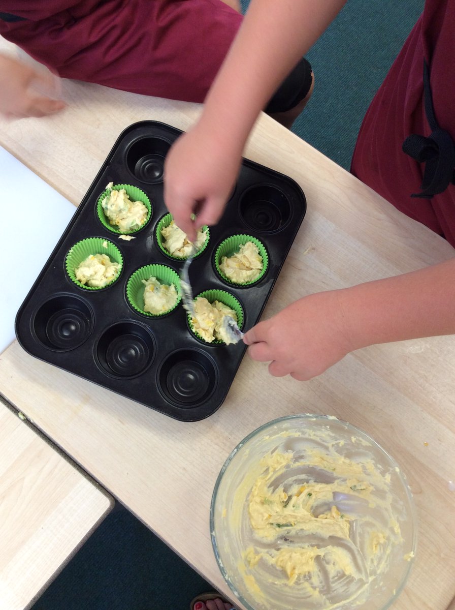 Flax Bourton C of E Primary School (@flaxbourtonpri) on Twitter photo In Cookery Club this week Year 5 made cheesy sweetcorn muffins! We enjoyed tasting them and discovered some new flavours.
<a href="/Leithscooking/">Leiths School of Food and Wine</a> In Cookery Club this week Year 5 made cheesy sweetcorn muffins! We enjoyed tasting them and discovered some new flavours.
<a href="/Leithscooking/">Leiths School of Food and Wine</a>