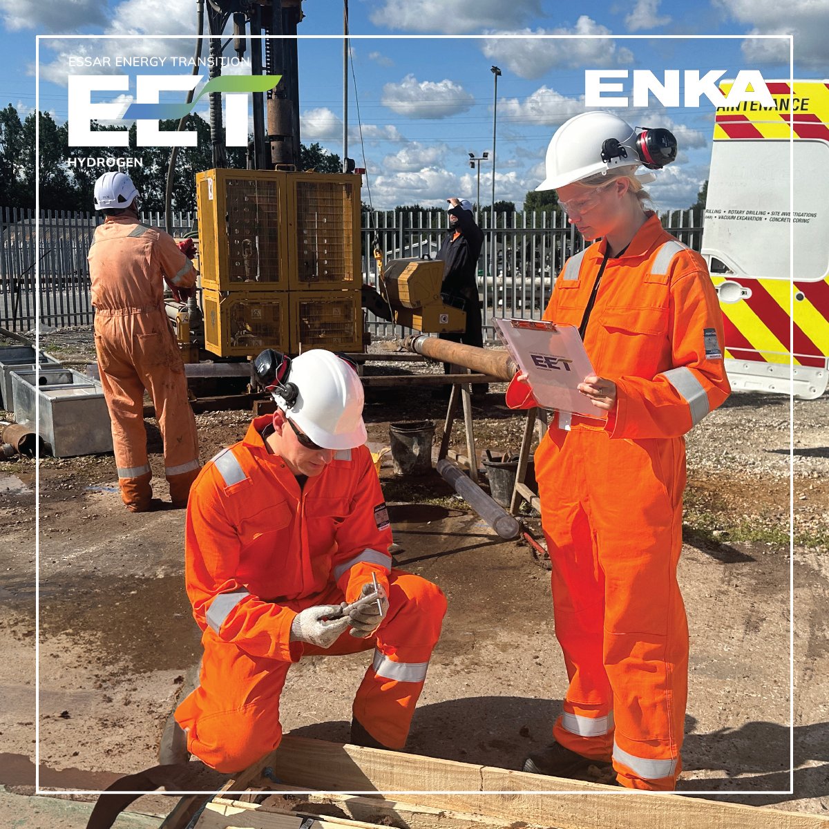 EET Hydrogen (@eethydrogen) on Twitter photo We’re proud to announce that EET Hydrogen and <a href="/ENKA_Cons/">ENKA İNŞAAT VE SANAYİ A.Ş.</a> have officially commenced ground investigation works at the Stanlow Manufacturing Complex in Ellesmere Port — the home of the UK’s first large-scale low carbon hydrogen production plant, HPP1. We’re proud to announce that EET Hydrogen and <a href="/ENKA_Cons/">ENKA İNŞAAT VE SANAYİ A.Ş.</a> have officially commenced ground investigation works at the Stanlow Manufacturing Complex in Ellesmere Port — the home of the UK’s first large-scale low carbon hydrogen production plant, HPP1.